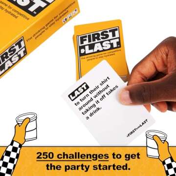 WHAT DO YOU MEME? First & Last - The Competitive Drinking Game for Adults by Buzzed