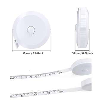 TongYong 232 Pcs Sewing Tool Kit, Sewing Clips for Fabric X 30PCS, Sewing Pins Multicolor Pearlized Ball Head Pins X 200 Pcs, Measure Tapes X 2 Pcs