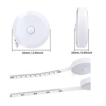 TongYong 232 Pcs Sewing Tool Kit, Sewing Clips for Fabric X 30PCS, Sewing Pins Multicolor Pearlized Ball Head Pins X 200 Pcs, Measure Tapes X 2 Pcs