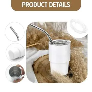 Mini Sublimation Tumblers - 16 Pack Customizable Gifts