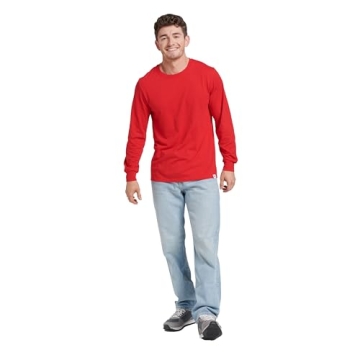 Men's Cotton Performance Long Sleeve T-Shirt
