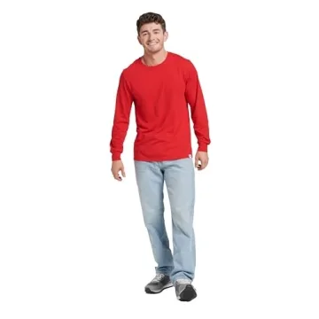 Men's Cotton Performance Long Sleeve T-Shirt