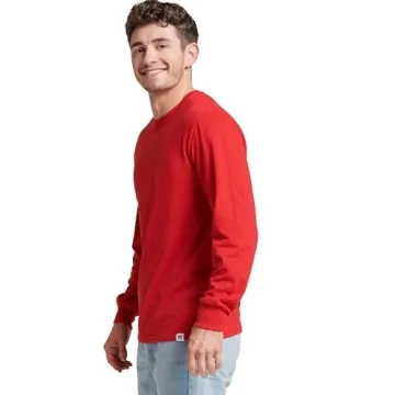 Men's Cotton Performance Long Sleeve T-Shirt