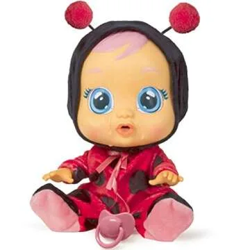 Cry Babies Ladybug Doll - Realistic Sounds & Fun