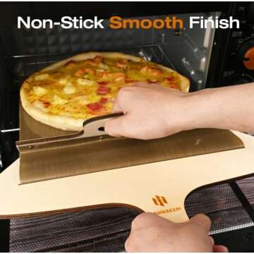 Buy ASHNAEEM Premium Non-Stick Pizza Peel | 19.68" Paddle