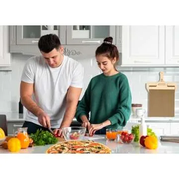 Buy ASHNAEEM Premium Non-Stick Pizza Peel | 19.68" Paddle