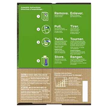 Tide Purclean Plant-Based Epa Safer Choice Natural Laundry Detergent Liquid Soap Eco-Box, Ultra Concentrated High Efficiency (He), 72 Loads