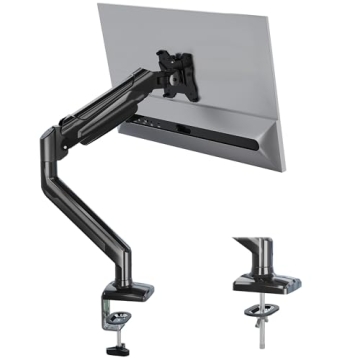 BONTEC Innovative Single Monitor Desk Mount for 34 Inch Displays