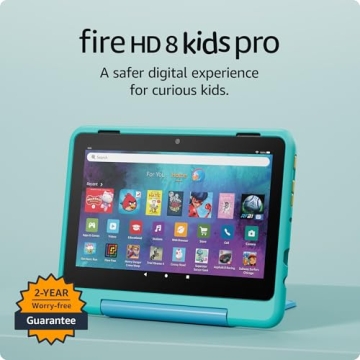 Fire HD 8 Kids Pro Tablet for Ages 6-12 | 32GB Storage