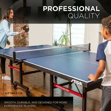 Stiga Advantage Pro Table Tennis - Easy Setup & Play