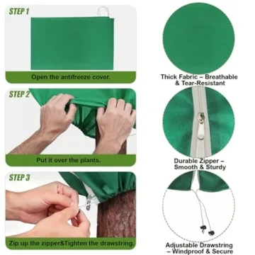 Clebay Plant Frost Protection Covers - Winter Garden Care