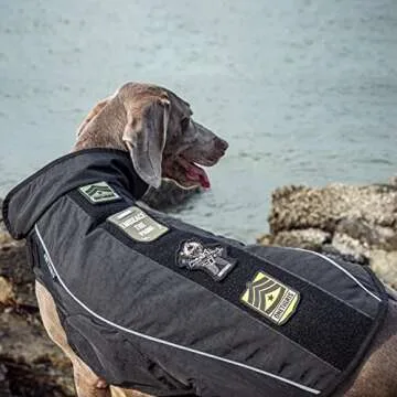 OneTigris Waterproof Reflective Dog Jacket for Winter Wear