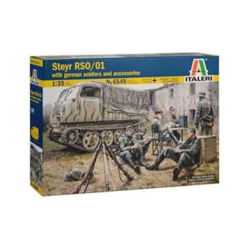 Italeri Steyr RSO/01 W/Germ. Soldiers + Accessory Kit
