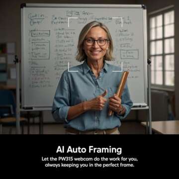 AVerMedia PW315 Webcam for Streaming and Video Calls