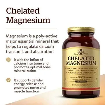 Solgar Chelated Magnesium - Essential Bone Support