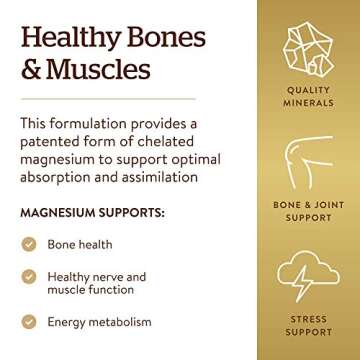 Solgar Chelated Magnesium - Essential Bone Support