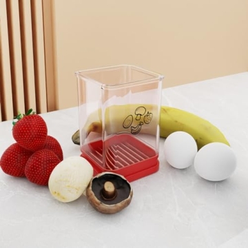 Tewodila Fruit Slicer - Fast & Safe Kitchen Gadget