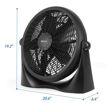 Commercial Cool 16 Inch High Velocity Floor Fan - Performance and Value