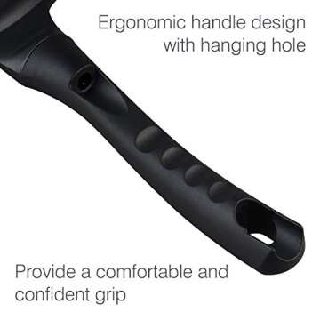 S·KITCHN Crepe Pan Nonstick Dosa Pan, Tawa Pan for Roti Indian, Non-Stick Pancake Griddle Compatible with Induction Cooktop, Comal for Tortillas, Griddle Pan for Stove Top - 11IN