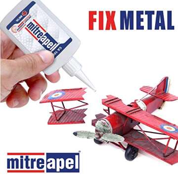 MITREAPEL Super CA Glue with Activator - Quick Bonding