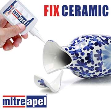 MITREAPEL Super CA Glue with Activator - Quick Bonding
