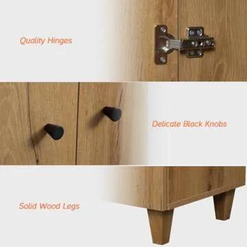 WAMPAT Sideboards Buffet Cabinets - Elegant Storage Solutions