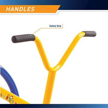 gym dandy Teeter-Totter Home Seesaw Playground Set TT-210, Multi Colored, 37.00 x 31.00 x 85.50 inches