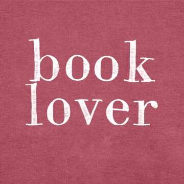 MOUSYA Book Lover Embroidered Sweatshirt Women Funny Reading Book Long Sleeve Shirt Casual Teacher Pullover Tops Dark Pink