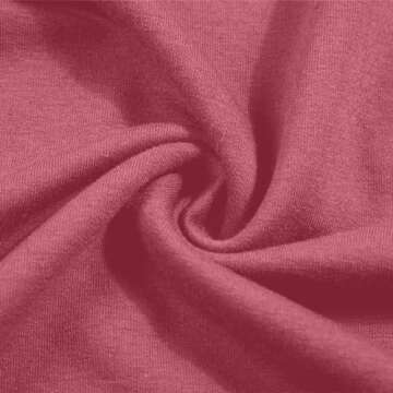 MOUSYA Book Lover Embroidered Sweatshirt Women Funny Reading Book Long Sleeve Shirt Casual Teacher Pullover Tops Dark Pink