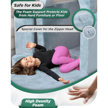 Lunix LX15 Modular Kids Couch - Safe & Fun Play Furniture