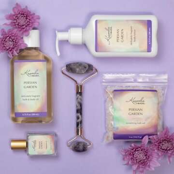 Kuumba Made Persian Garden Body Lotion 6.75 fl oz | Moisturizing Scented Lotion with Dispenser Pump