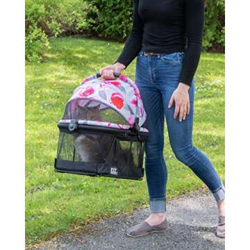 Pet Gear No-Zip 360 Pet Carrier & Safety Seat for Pets
