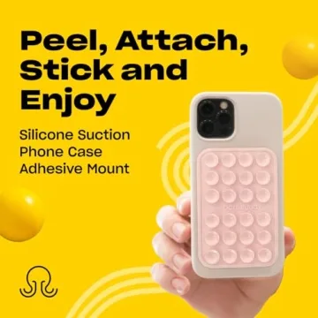 OCTOBUDDY MAX Silicone Phone Grip for Selfies and Videos
