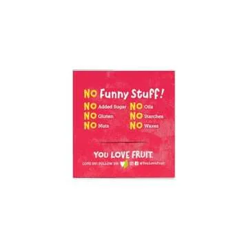 YOU LOVE FRUIT - Fruit Snacks Variety Pack 30 count, 100% Natural Gluten-Free, Vegan, Low Carb, Low Fat Fruit Kosher Snacks for Kids, College Students, Teachers and Offices, Healthy Fruit Snacks (passion fruit, super berry, mango)