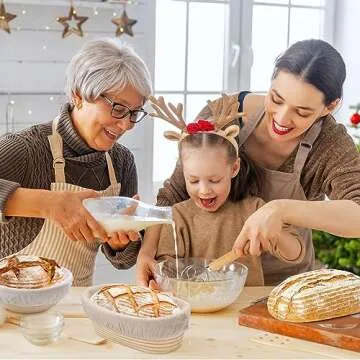 Silicone Bread Sling Oval- Non-Stick & Easy Clean Reusable Oval Silicone Baking Mat for dutch oven. With Long Handles Sourdough Bread Baking mat tools supplier Liner, 2 pcs Gray