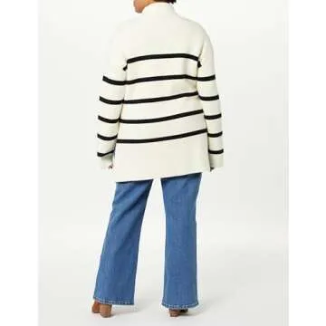 Camilla Drop Shoulder Turtleneck - Stylish & Cozy Sweater