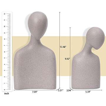 Quoowiit Couple Sculptures for Home Decor