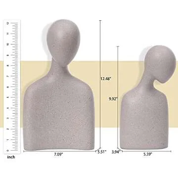 Quoowiit Couple Sculptures for Home Decor