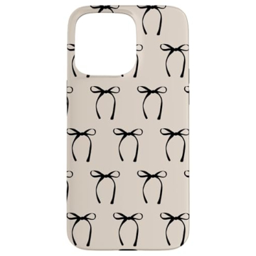 Stylish iPhone 15 Pro Max Bow Case with Durable Design