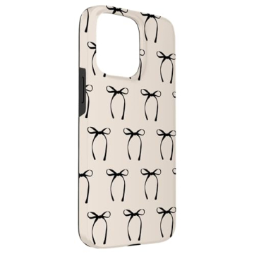 Stylish iPhone 15 Pro Max Bow Case with Durable Design