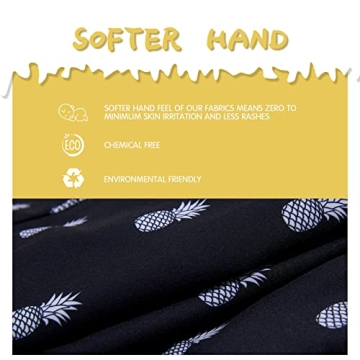 BRISIRA Boys Swim Trunks with Compression Liner for Kids