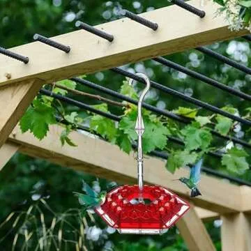 Sherem Hummingbird Feeder - Ant and Bee Proof Design