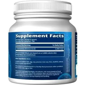 MRM Nutrition L-Glutamine | 5000mg | Recovery | Amino Acid | Muscle Support | Immune + Gut Health | ...