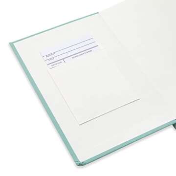 Library Checkout Cards, Due Date Note Cards for Record Keeping (3x5 in, 250 Pack)