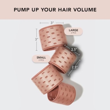 Kitsch XL Ceramic Thermal Rollers for Gorgeous Volume and Curls