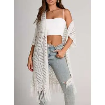 Stylish Summer Knit Sheer Cardigan for Women