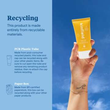 Kinfield Daily Dew - Hydrating Mineral Sunscreen with Broad-Spectrum SPF 35 - Water and Sweat Resistant - Cruelty-free and Reef-safe Skincare - 2.0 oz/ 60 g