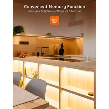 Govee Under Cabinet Lights - Motion Sensor & Adjustable Brightness