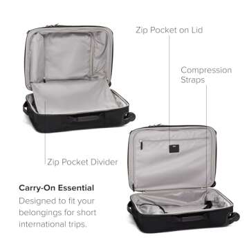 TUMI Voyageur Leger International Carry-On with USB-C Port