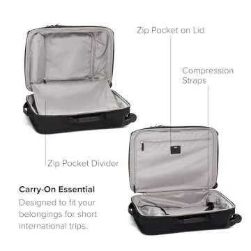 TUMI Voyageur Leger International Carry-On with USB-C Port